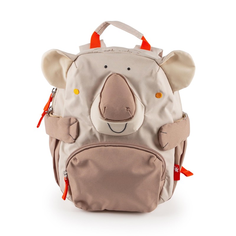 Sigikid Koala Backpack with Embroidered Name Beige / Brown, One