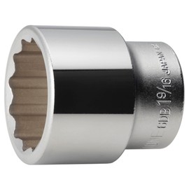 TONE Socket (12 Square) 6DB-50 Insertion Angle 19.0 mm (3/4") Double Side Width 1-9/16 Inch