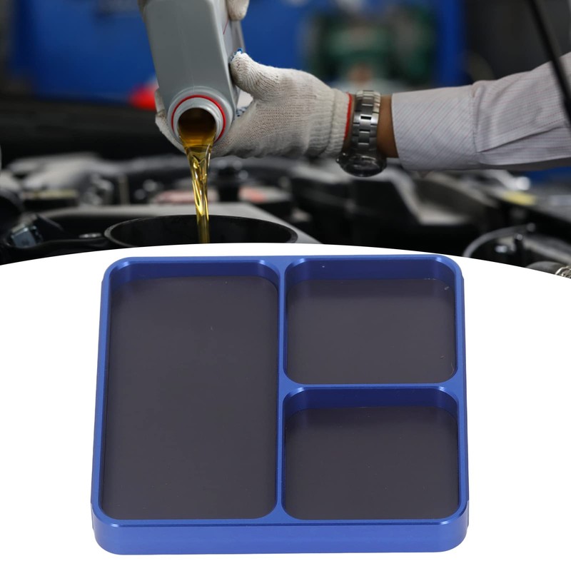 Soldering Tray Skid Resistant, Aluminum Alloy Magnetic Electronic Repair Work