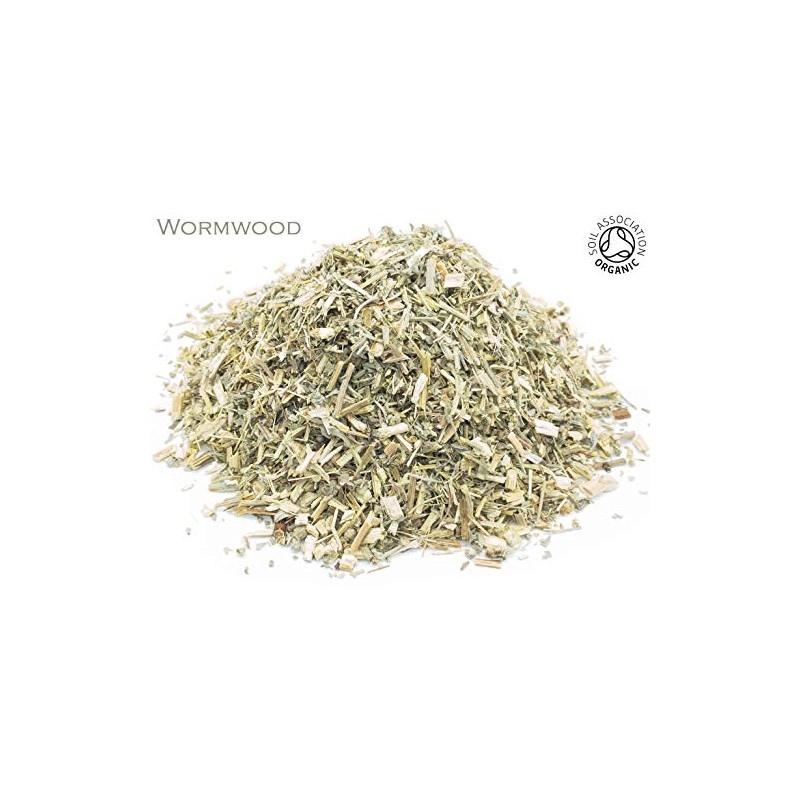 Organic Wormwood Pure Herbal Infusion (25 Unbleached Tea Bags -