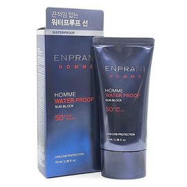 Enprani Homme Sunblock 70ml SPF50 Men's Sunscreen / 엔프라니 옴므 선블록 70ml SPF50 남성용선크림
