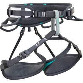Climbing Technology Ascent Climbing Harness Blue Marine Silver M/L