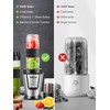 Personal Blender, Electric Shake Bottle with 2 x 20oz Travel