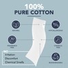 Dermacotton 100% Pure Cotton Face Towels – 80 Count Large