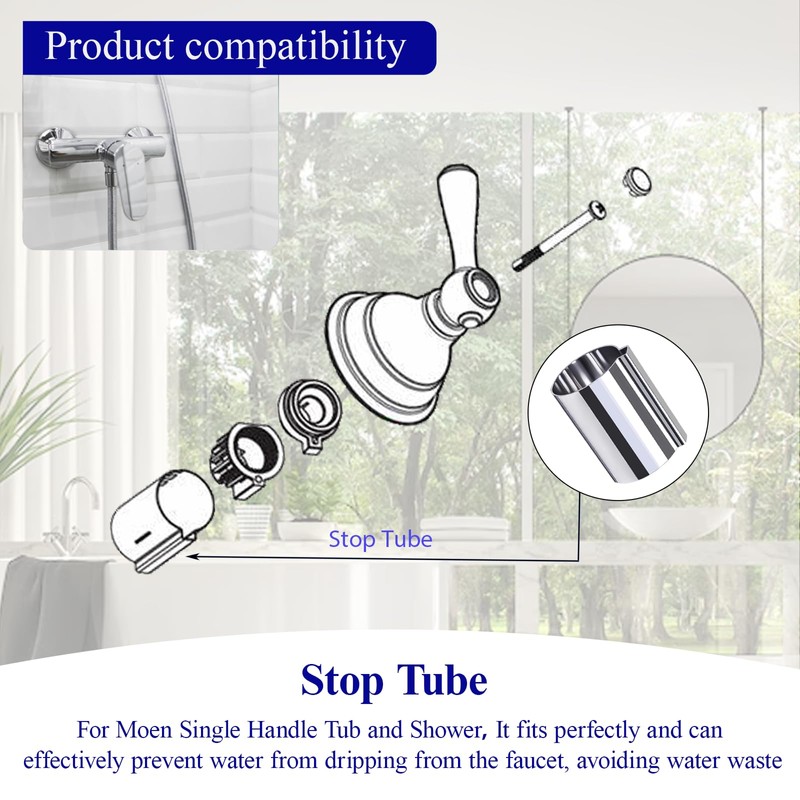 96987 Stop Tube Compatible with Moen Posi-Temp 1222 Single Handle