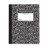 C-Line Composition Notebook, College Ruled, 1 Notebook, Black Marble (22022)