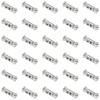 30 PCS Wire Rope Clips,2mm Wire Lock Accessories