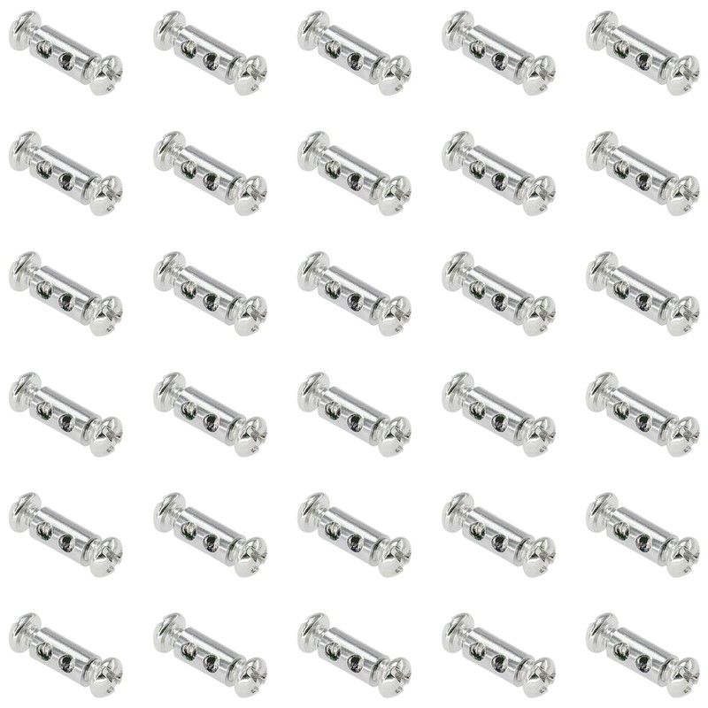 30 PCS Wire Rope Clips,2mm Wire Lock Accessories