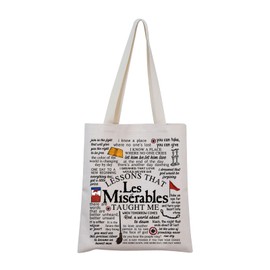 Les Mise-rables Broadway Musical Encouragement Quote Tote Bag Les Mise-rables Musical Lover Gift Les Mise-rables Merchandise (Les Tote)