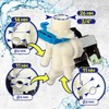 Valve on inlet for washing machine with 3 outlets 180°