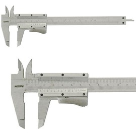 Metrica 10031 Vernier Caliper Chrome-Plated 200 mm