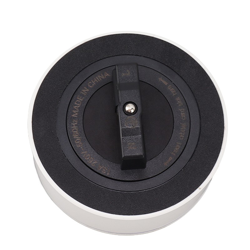 13A Power Track Socket Multifunctional White Round Surface Mounted Movable