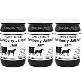 Amish Jam - 8 Oz Jar - Qty 3 (Blackberry Jalapeno)