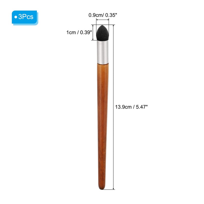 PATIKIL Small Blending Stump Artist Blending Sponge Pen, 3 Pcs