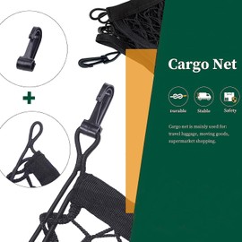 Envelope Style Upgraded Cargo Net Compatible with Hyundai Palisade Upgraded New 2026 2025 2024 2023 2022 2021 2020 Trunk Car Tailgate Netting