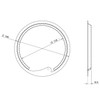 Stainless Steel Drain Net Holder φ144 (for kitchen) Made in