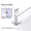 Bagnolux 22 Inch Chrome Bathroom Accessories, Polished Chrome Towel Rack