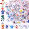 Joottuan 100 Pack Gumball Vending Machine Capsules with Cute Cartoon