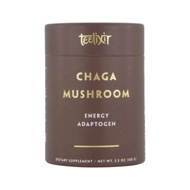 Teelixir Organic Chaga Mushroom (Antioxidant Adaptogen) 100g