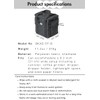 CAMPINGMOON Camping Multi Gear Box S Portable Storage Case for