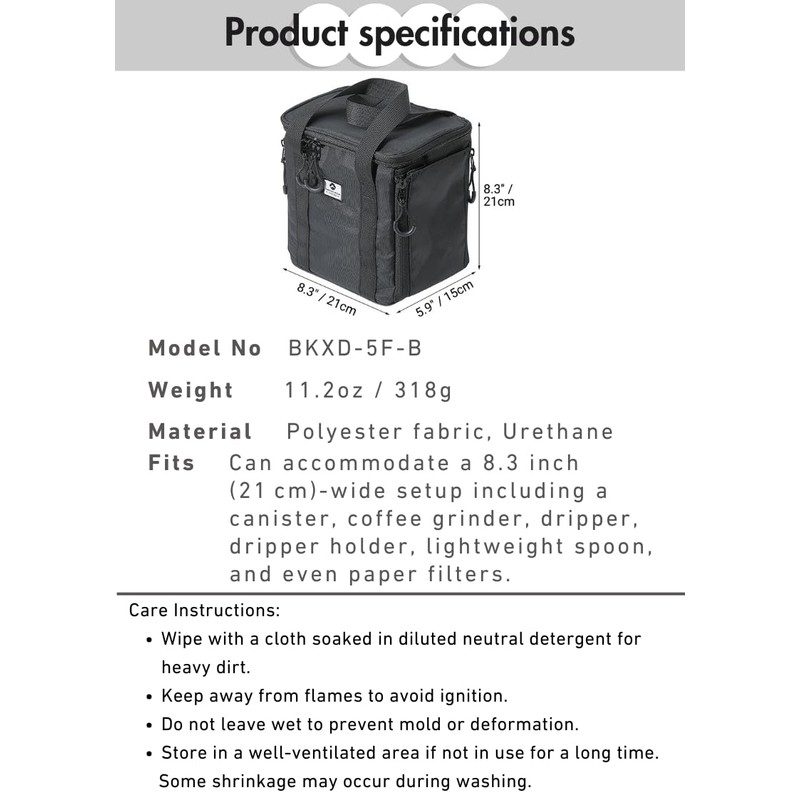 CAMPINGMOON Camping Multi Gear Box S Portable Storage Case for