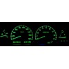 LED Green LED Cluster Bulb kit for Nissan 240sx s13
