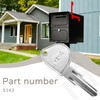 6 Pack 5143 Key Blank Compatible with High Security Mailbox
