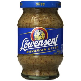 German Löwensenf Bavarian Sweet Mustard Jar 250ml/8.7oz From germany