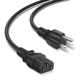 3 Prong Power Cord for Monster Rockin Roller 270 2 3 RR2 RR3 4 360, ION Pathfinder 2 3 4 320 280,Ecoxgear Speaker, ION Tailgater Tailgater,ION Block Rocker, Guitar Amp Charger Cable Replacement USB