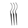 BIUDECO Eyelash Aid Tool 3pcs False Lash Display Stick Black