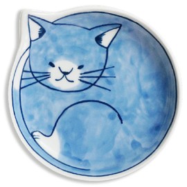 Hasamiyaki 303298500 Neco Plate, Cotetsu