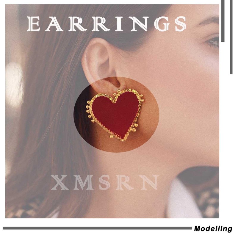 Xmsrn Vintage Shell Pearl Drop Earrings Boho Scallop Pearl Dangle