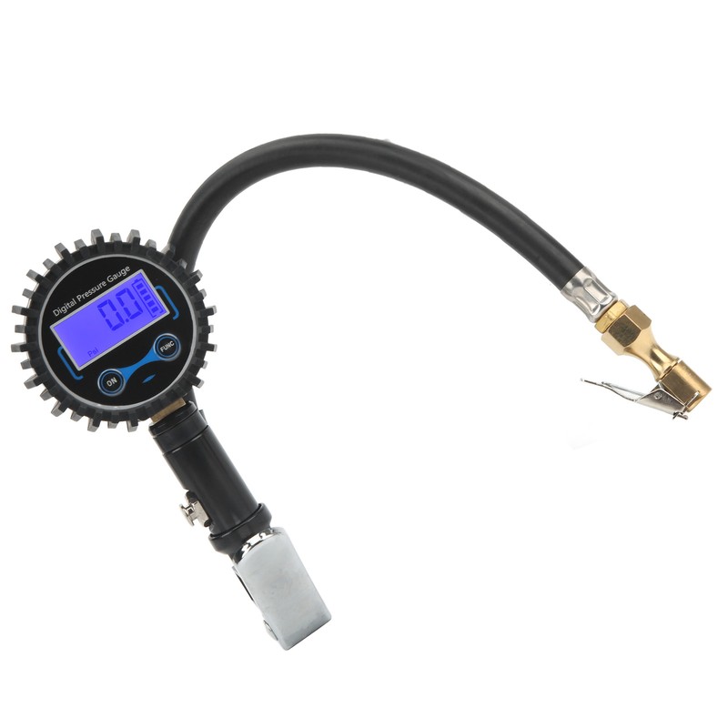 0‑200PSI Tire Inflator with Tire Pressure Gauge LCD Digital Display