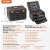 VEVOR Mechanics Tool Set and Socket Set with 1/4" 3/8"
