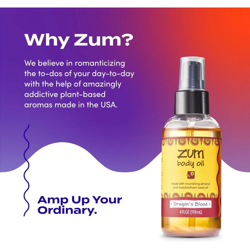Indigo Wild Zum Dragon'S Nourishing Blood Body Massage Oil 4