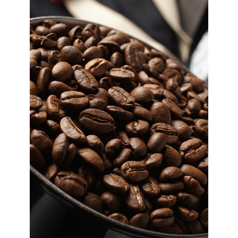 Koffee Kult Half Caff Coffee Whole Bean Dark Roast Half