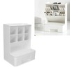 Storage Box Oblique Plug in Design Large Capacity Plastic Pen