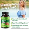 NATURELO Biotin Gummies - Supports Healthy Hair, Skin & Nails