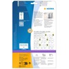 HERMA 65123 Insertion Spine Labels for Folders Perforated Short Narrow