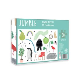 Cloudberries Jumble Puzzle - Cute, Modern 50 Piece Puzzle for Kids | Jigsaw Puzzles for 4+ Year Olds | Large Piece Jigsaw Puzzles for Kids (Also Suitable as Large Piece Puzzles for Adults)