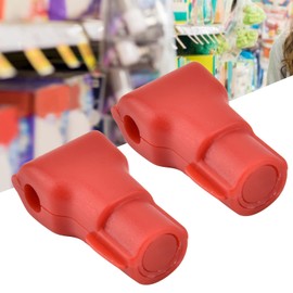 Leapiture 100 PCS Phone Anti Theft Hook Lock Goods Lock Pegboard Hook Lock Product Anti-Theft Lock Red for Home Retail Store (Aperture 7MM)