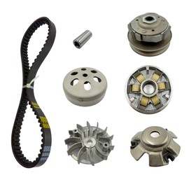 GY6 150cc Performance Clutch Set（with 842 belt）, Fit for GY6 125cc And 150cc 4-Stroke 152QMI 157QMJ Engine Scooter Motorcycle Moped ATV Taotao Roketa Sunl
