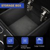 Upgrade Center Console Organizer with Cup Holder& Phone Holder for