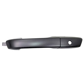 PT Auto Warehouse AC-3404P-FL - Exterior Outer Outside Door Handle, Primed Black - Front Left Driver Side
