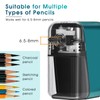 GUCOLUBU Manual Pencil Sharpener Hand Crank Pencil sharpeners for Kids