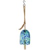 Sunnydaze Natural Melody Wind Bell - Painted Glass Wind Chime