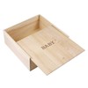Stephan Baby Natural Pine Keepsake Box, Baby