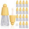 COSIDEA 15pcs 4ml Cute empty lip gloss tubes with wand