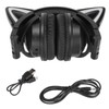 Cat Ear Headphone, Wireless & Wired Foldable Bluetooth Gaming Headset,