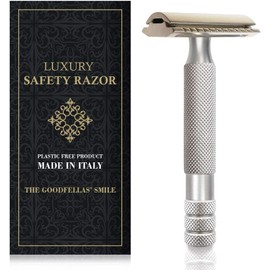 Safety Razor Impero de THE GOODFELLAS' SMILE – Mango de Acero Inoxidable 90 mm
